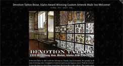 Desktop Screenshot of devotion-tattoo.com